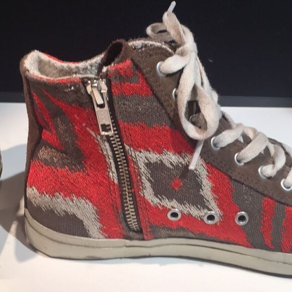 Kim & Zozi Hippie Bling Hi-Top Shoes US 8 - Picture 3 of 11